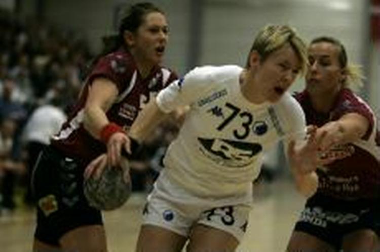 FCK's Camilla Andersen blev kampens topscorer. - Foto: Kim Agersten 