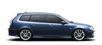 Saab 9-3 nu som stationcar - eller SportCombi. Foto: Saab 