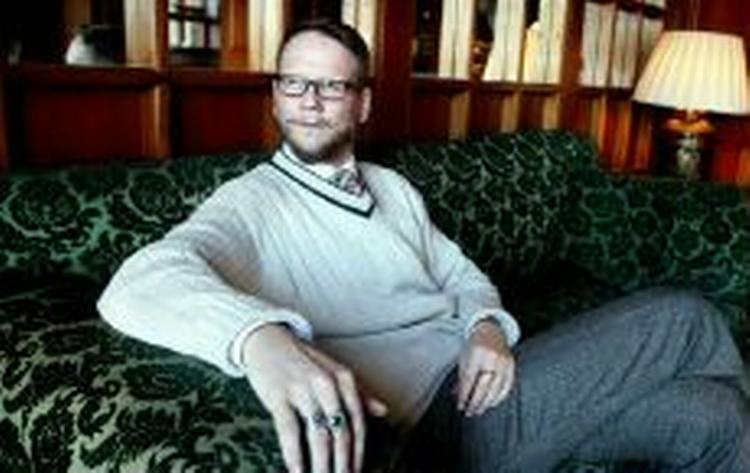 42-årige Sigurjón Birgir Sigurdsson har fået Nordisk Råds litteraturpris for romanen Skugga-Baldur. - Foto: Pressens Bild 