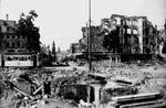 Dresden efter de allieredes bombardement. - Foto: AP 