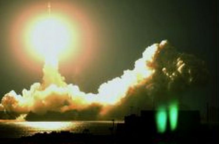 Affyringen fandt sted fra Tanegashima Rumcenteret i det sydlige Japan. - Foto: AP 