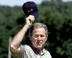 USA's præsident, George W. Bush blev lørdag udnævnt til årets værste hovedrolleindehaver for sin indsats som præsidenten i filmen Fahrenheit 9/11. - Arkivfoto: AP 
