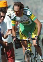Santiago Perez på en af de etaper, han vandt i sidste års Spanien Rundt. - Foto: AP 