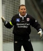 Den tidligere topmålmand Lars Windfeld skal nu sørge for økonomisk og sportslig succes for Århus-storblubben. -Arkivfoto: Claus Bonnerup 
