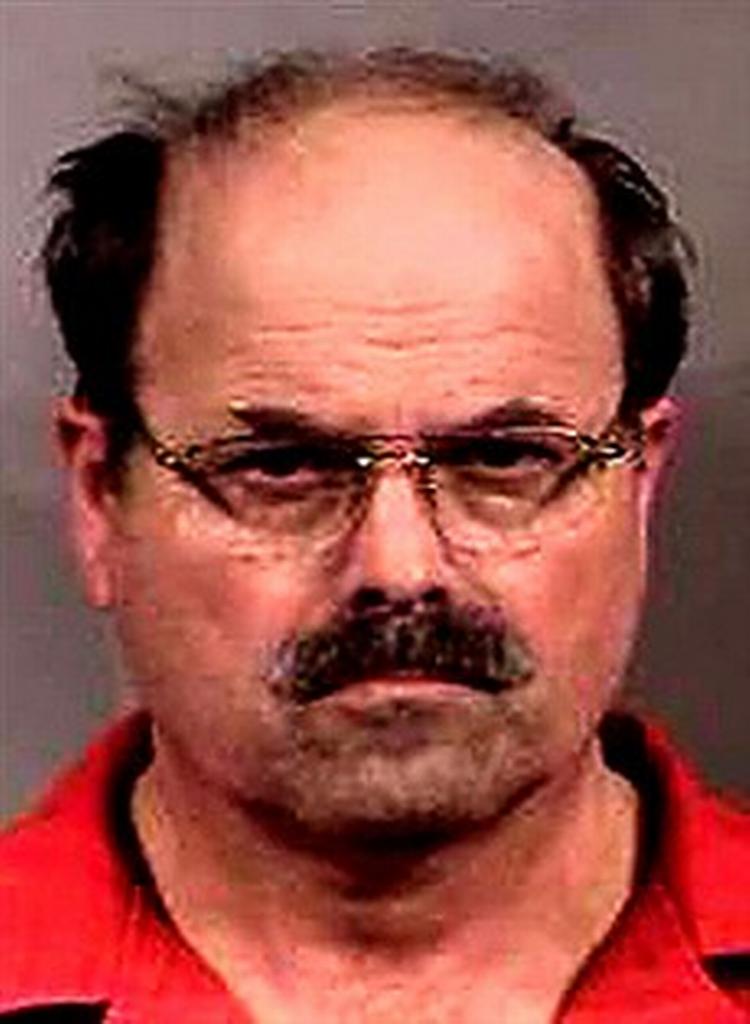 Sherifkontoret i Sedwick County, Kansas, har offentliggjort dette billede af manden, som er blevet anholdt og beskyldes for at have begået 16 mord på 30 år.   Foto: AP 