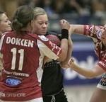 Mia Falk i angreb for Horsens. - Arkivfoto: Andreas Szlavik 