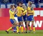 Det er bl.a. salget af Brøndbys to svenskere Andreas Jakobsson og Mattias Jonson. - Foto: AP 
