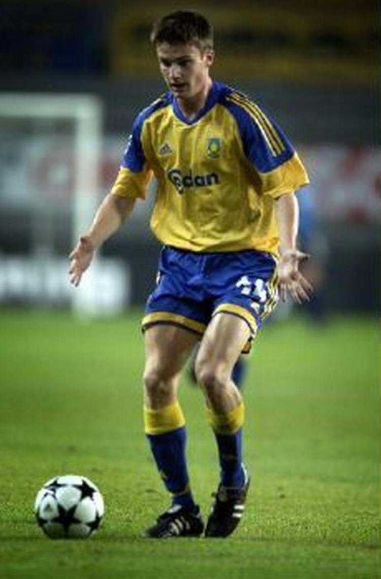 Mads Jørgensen fik comeback i kampen mod Skjold, som sendte Brøndby videre i semifinalen. - Arkivfoto: Finn Frandsen 