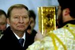 Ukraines tidligere præsident Leonid Kutjma. Her under en religiøs ceremoni i december. - Foto: AP 