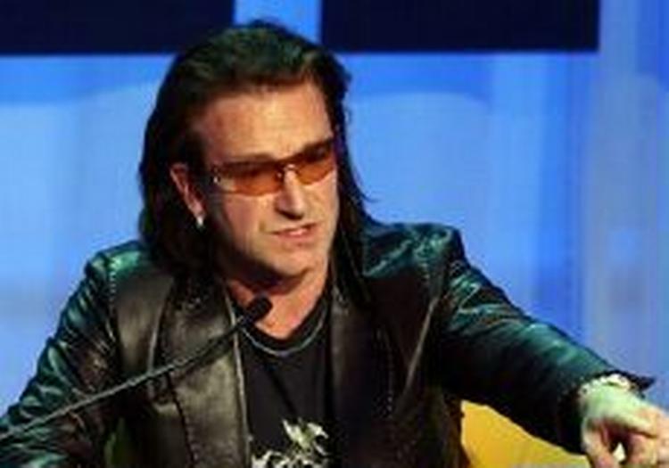 Rockstjernen Bono er i spil som ny præsident for Verdensbanken. - Foto: AP 