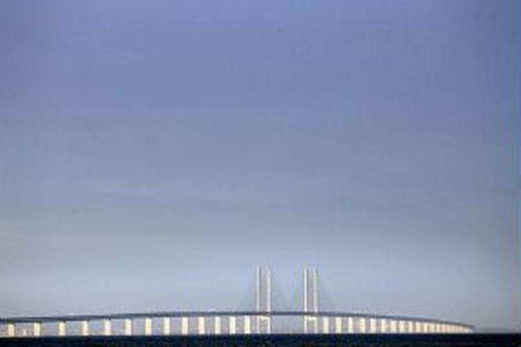 Øresundsbroen. - Foto: Thomas Borberg 