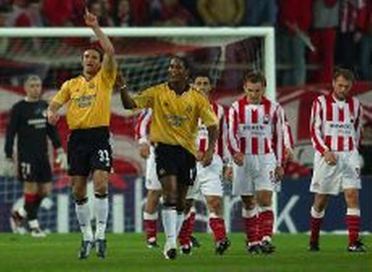 Robert har bragt Newcastle foran 2-1. - Foto: AP 