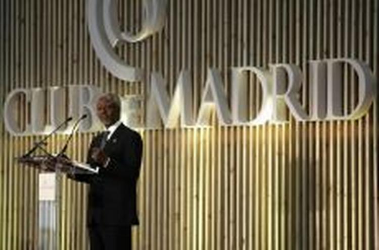 Verden har nu 'en sidste chance' for at stå sammen om at forhindre atomterror, siger Kofi Annan. - Foto: AP 
