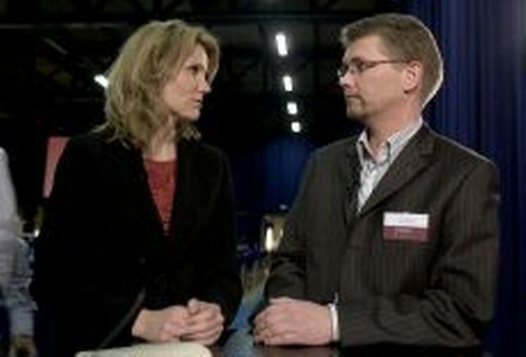 Helle Thorning-Schmidt og Frank Jensen ser forskelligt på om Socialdemokratiet skal rykke længere ind mod midten. - Foto: Jens Dresling 