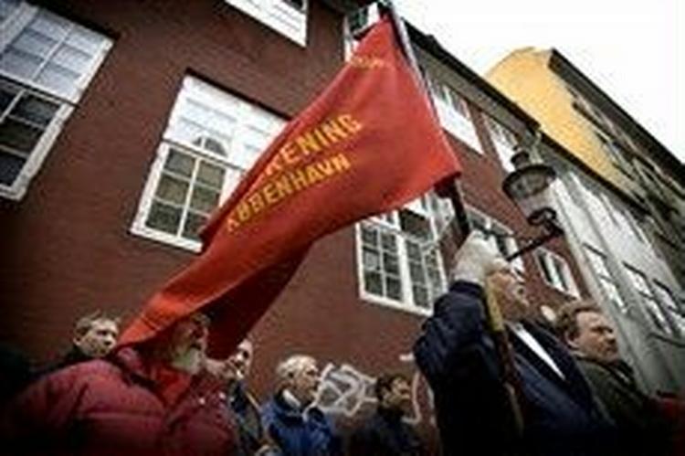 Medlemmer af Malernes Fagforening har flere gange forsøgt at blokere for polske håndværkere.   Foto: Jens Dresling 