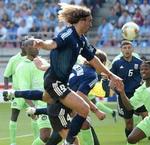Batistutas sidste scoring på landsholdet var ved VM i 2002 mod Nigeria. - Foto: AP 