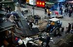 I dag er det et år siden, politiet ryddede Pusher Street. - Foto: Finn Frandsen 