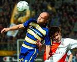 De gul-blå Parmaspillere er videre efter sejr over Sevilla. - Foto: AP 