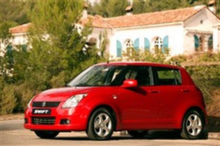 Suzuki Swift er klar til at dyste mod andre minibiler på markedet. Og den står stærkt. Foto: Suzuki 