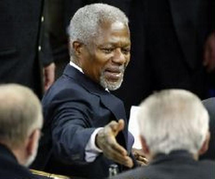 Kofi Annan langer ud efter de uvorne medlemslande. - Arkivfoto: AP 