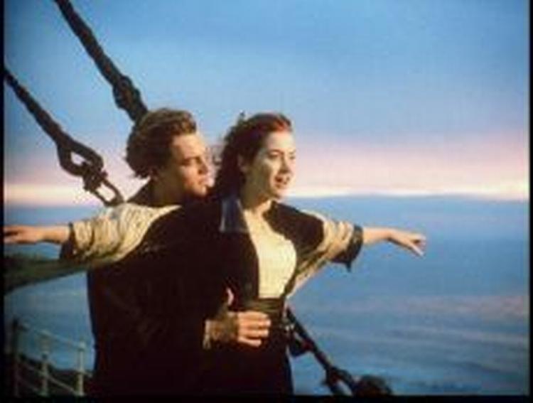 Leonardo DiCaprio og Kate Winslet spillede de to hovedroller i 'Titanic'. - Foto: AP 