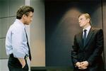 Sean Penn (tv.) spiller sammen med Jesper Christensen i Pollacks nye film.   Foto fra filmen 