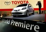 Toyota Aygo - den japanske tolkning af miniprojektet. Foto: AP 