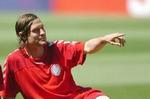Peter Madsens afbud betyder, at der kun er to egentlige angribere tilbage i truppen. - Arkivfoto: AP 