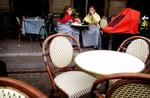 Cafe Sebastopol har tæpper og varmelamper på Sankt Hans Torv. - Foto: Thomas Wilmann 