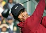 Tiger Woods kan tilbageerobre førstepladsen, hvis han slutter bedre end Vijay Singh og slutter som mindst nummer syv. - Foto: AP 