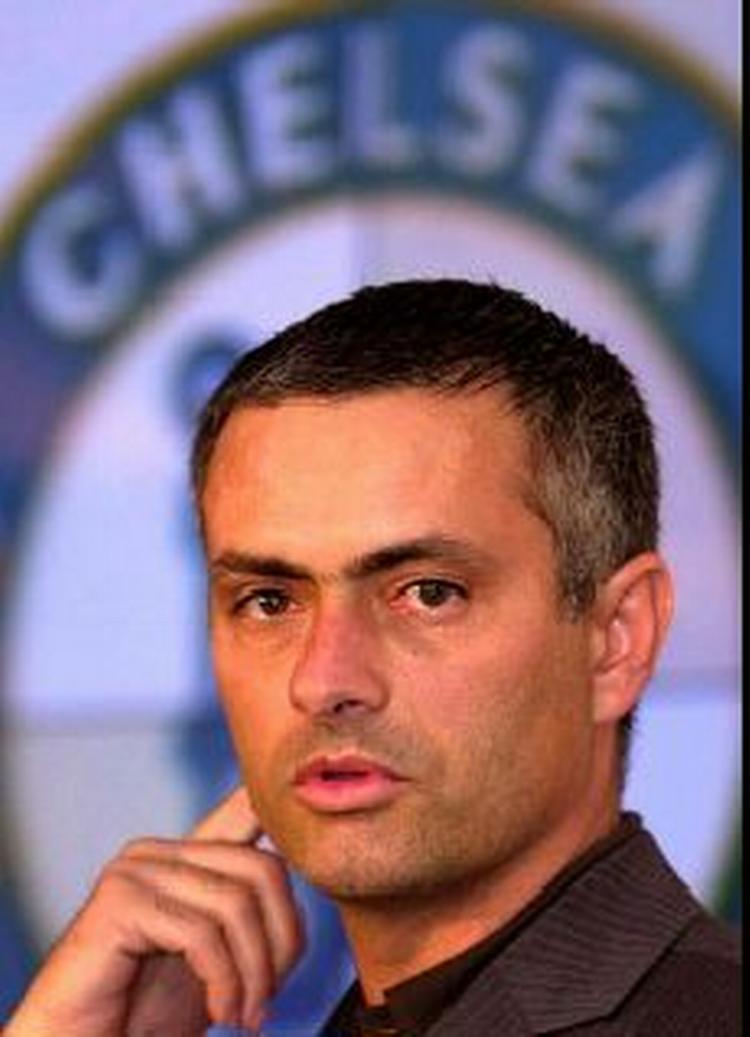 Jose Mourinho forstår gang på gang at sætte sig selv i centrum. - Foto: AP 