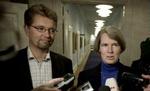 Pia Gjellerup støtter Frank Jensen. - Foto: Jens Dresling 
