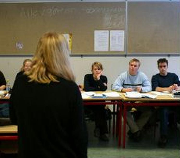 Kolding Amtsgymnasium er et af de 40 gymnasier, der risikerer lukning. - Arkivfoto: Lars Skaaning 