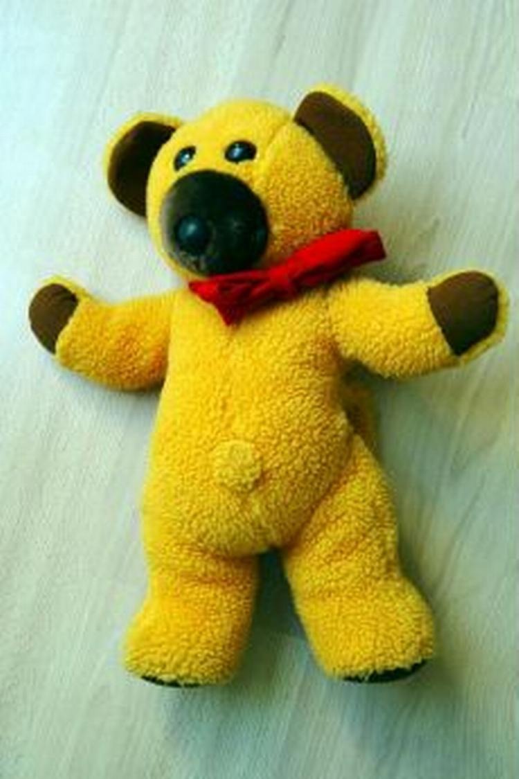 Har du set denne bamse? Bamser af denne type er så vidt vides stadig på fri fod efter den store beslaglæggelse af formodede falske bamser i Horsens. - Foto: Thomas Borberg 