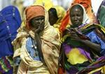 Sudanesiske flygtninge - omkring to millioner menes at være drevet på flugt af uro og krig i Sudans Dafur-provins. - Foto: APA! 