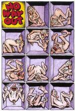 SELVPORTRÆT. »At være menneske er for mig ... at hade det, jeg er«. Illustration: Robert Crumb 