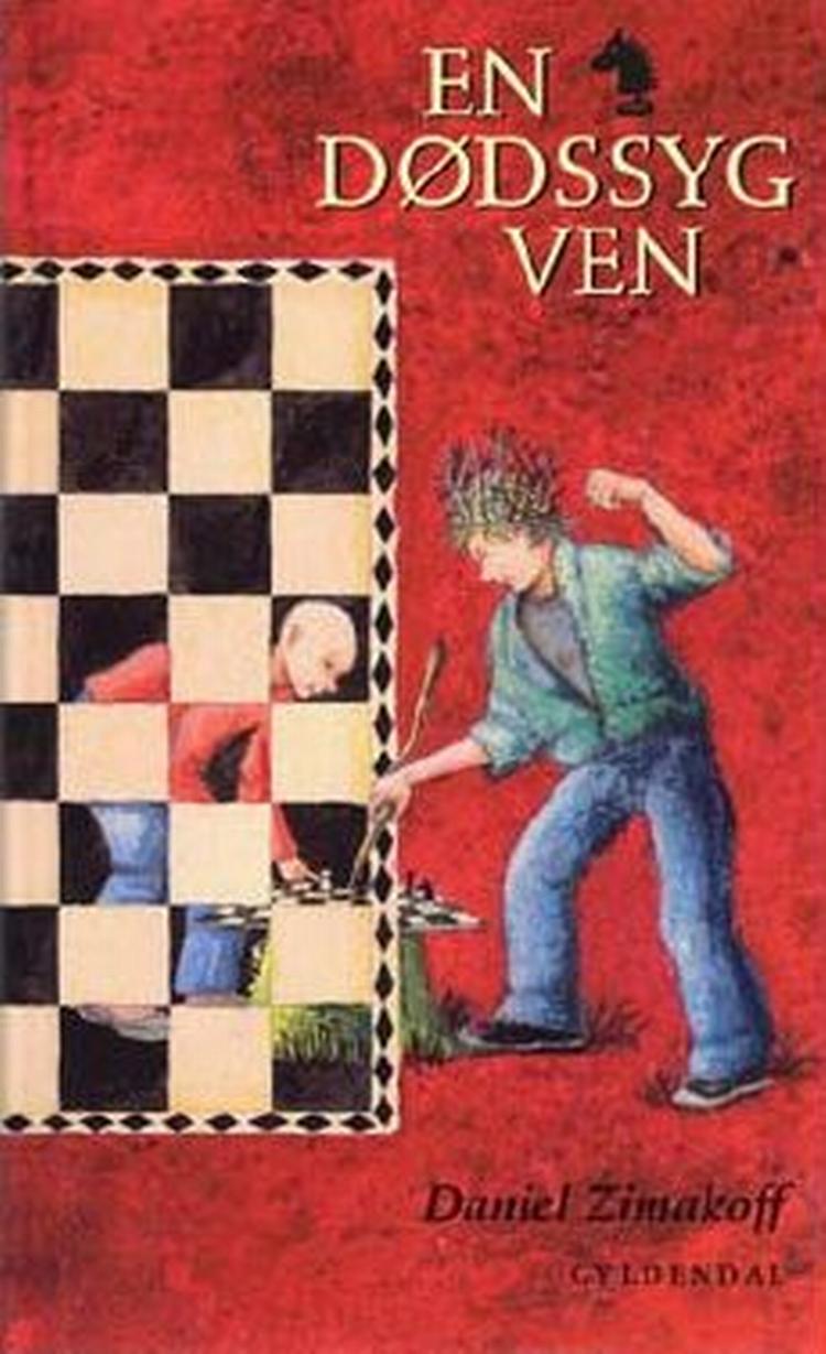 VINDERBOG. 'En dødssyg ven' handler om venskab, skak og kræft. - Omslagsillustration: Birde Poulsen 
