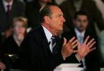 Præsident Chirac sætter sin personlige prestige ind på at få et ja til EU-forfatningen. - Foto: AP 