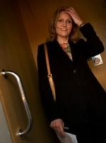Helle Thorning-Schmidt er glædeligt over medlemstilgangen. - Foto: Finn Frandsen 
