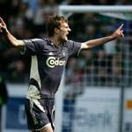 Morten Skoubo stod for Brøndbys første scoring i 2-0-sejren over Viborg. - Foto: Rasmus Baaner 