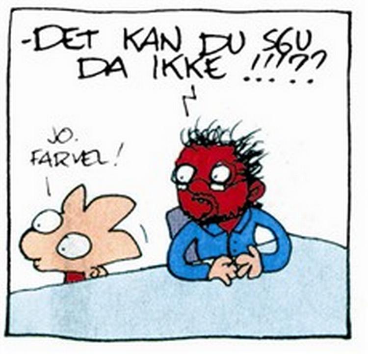 Striben sluttede med Strid og en rødglødende Bo. 