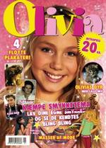 Snart lanceres et nyt dansk livsstilsmagasin, 'Olivia', med 8-12-årige piger som målgruppe. Ifølge Egmonts marketingschef Helle Stig findes der omkring 170.000 tweens-piger i Danmark.   Foto af den første forside/Egmont 
