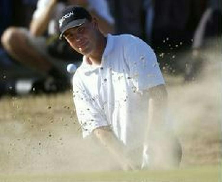 Thomas Bjørn kom aldrig ud på Pine Valley-anlægget i Beijing. - Foto: AP 