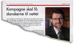 Glad minister. Annoncetillægget for HP kom med Politiken i torsdag. 