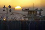 Solnedgang over Abu Ghraib. - Arkivfoto: AP 