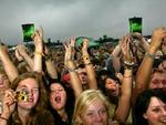 Publikum jubler under en tidligere Grøn Koncert. - Arkivfoto: Andreas Szlavik 