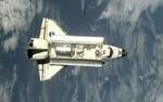 Rumfærgen Discovery på vej til den internationale rumstation i 2001. Nu skal et dansk firma levere superradarer, der kan holde øje med rumfærgen og forhindre ulykker. - Arkivfoto: AP 