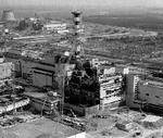 Reaktor nr. 4 på Tjernobyl tog kraftig skade ved eksplosionen i 1986. - Arkivfoto: AP 