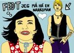 LIVSLEDSAGER. Livet er stort, at vælge er svært, måske en narkoman i glamrock-version er det rigtige ...   llustration fra bogen: Wendy &amp;amp; Lisa/Underwerket 