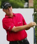 Thomas Bjørn og co. klarer sig indtil videre fint i Asian Open i Kina. - Foto: AP 